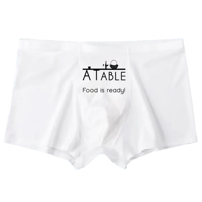 Male Underwear - Food is ready!