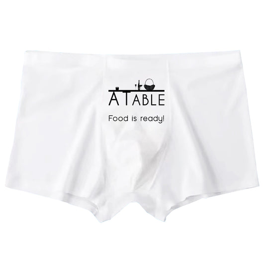 Male Underwear - Food is ready!