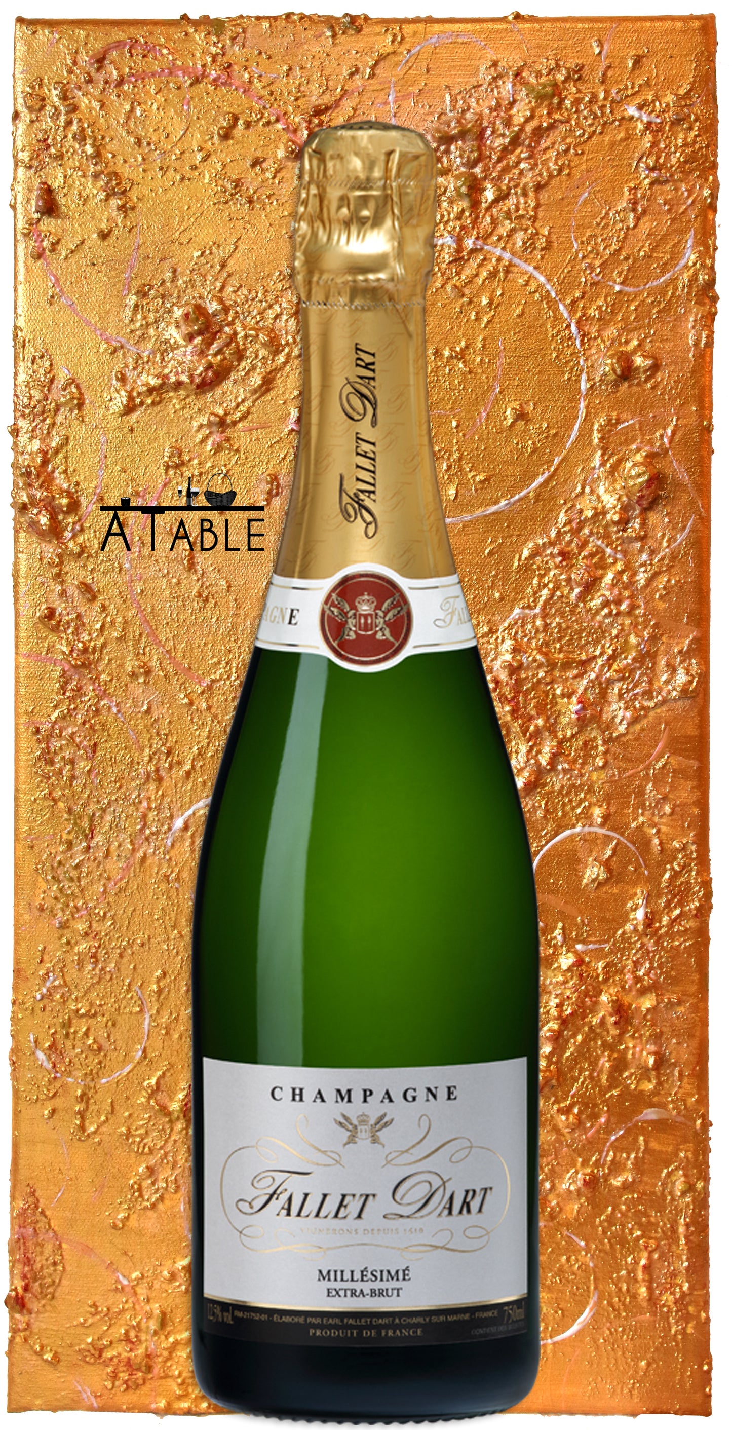 Millésimé Extra Brut 2015 - CHAMPAGNE FALLET DART