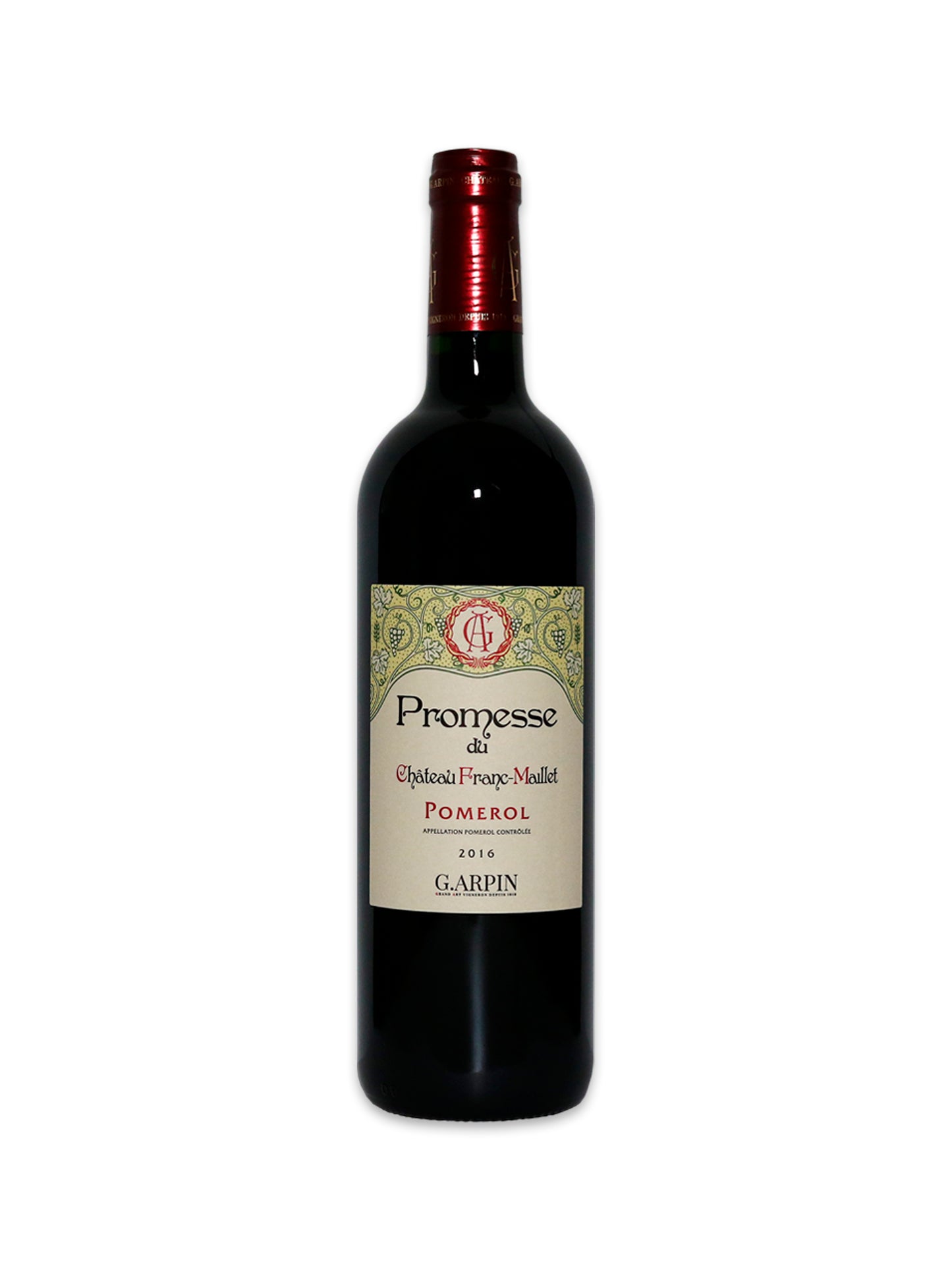 Pomerol 2016 - PROMESSE DU CHÂTEAU FRANC MAILLET